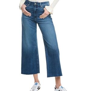 NWT Paige Anessa Painterly Distressed Raw Hem Jean Size 29